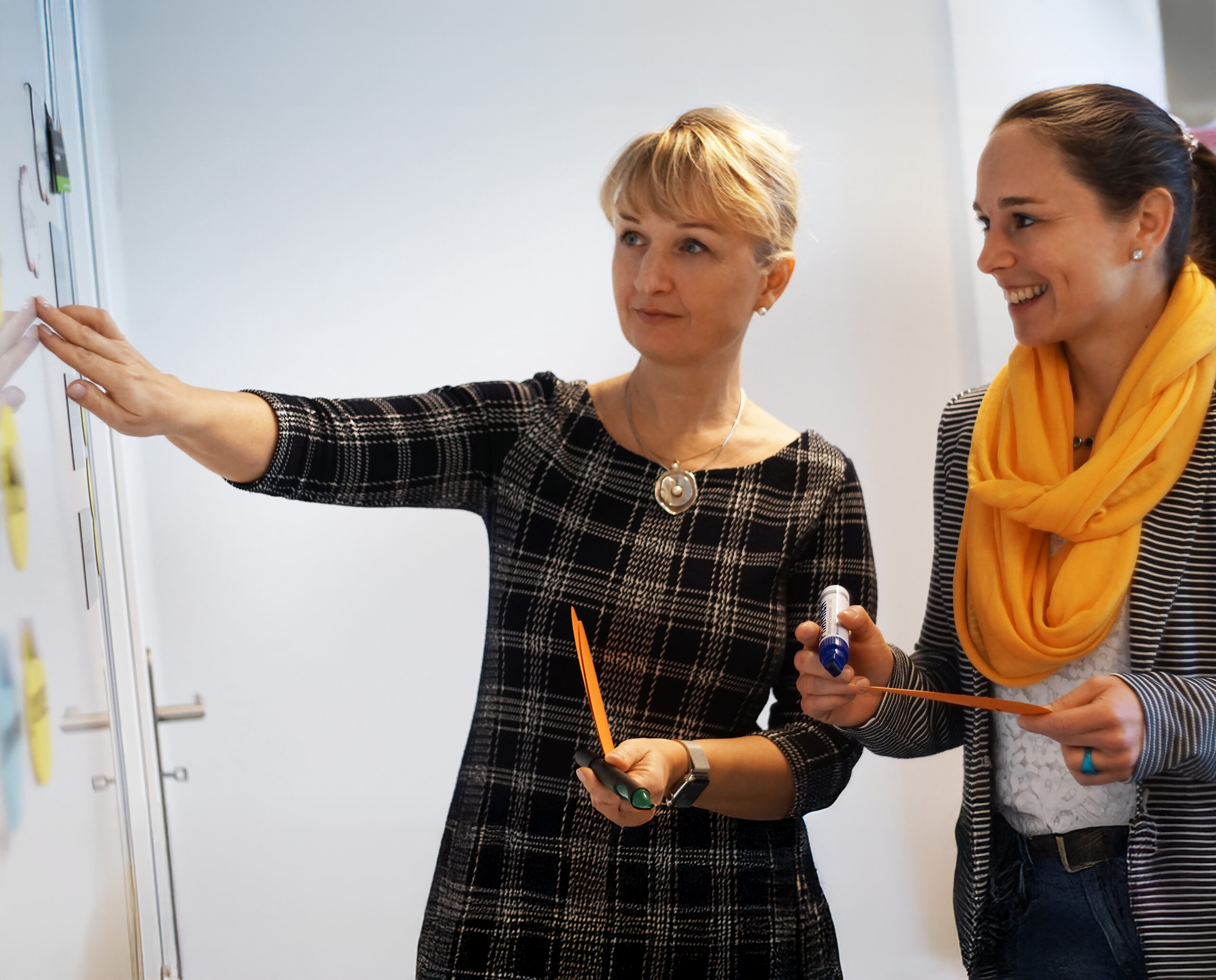 Referentinnen planen Weiterbildungen